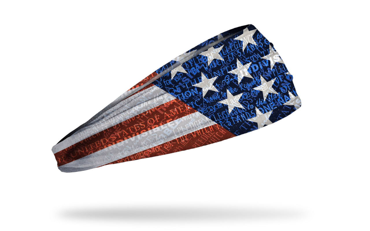 Pledge of Allegiance Big Bang Lite Headband - View 2