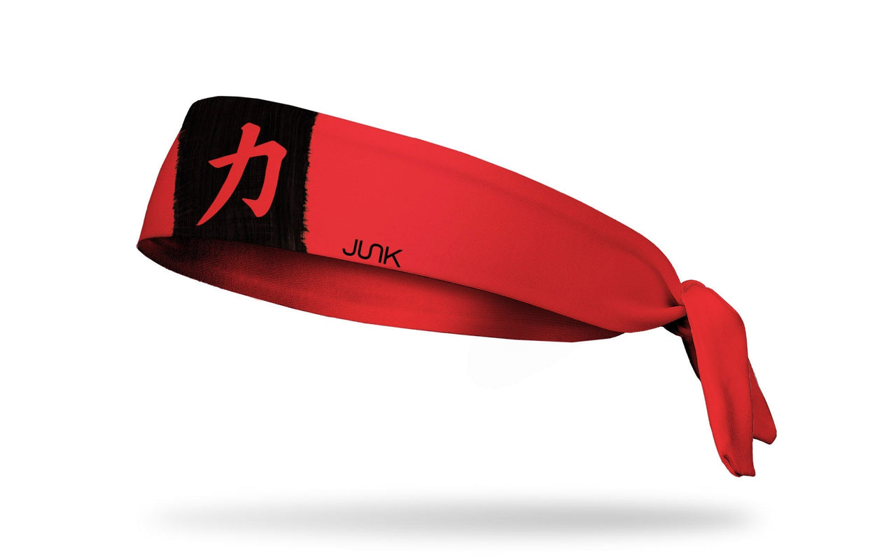 Power Symbol Tie Headband - View 1