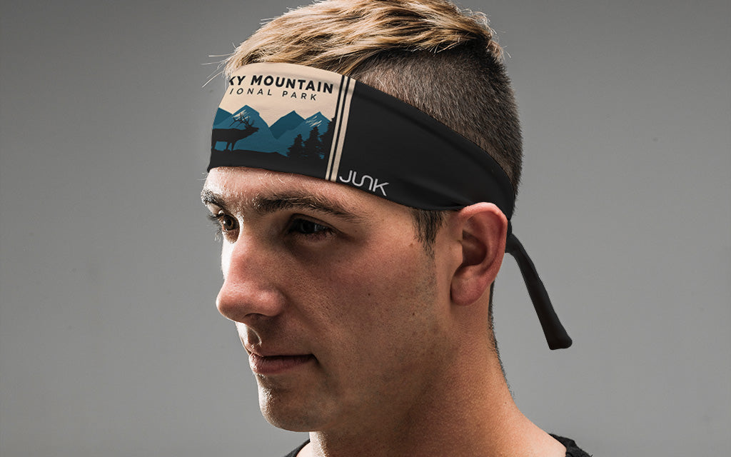 Rocky Mountains National Park Flex Tie Headband - View 4