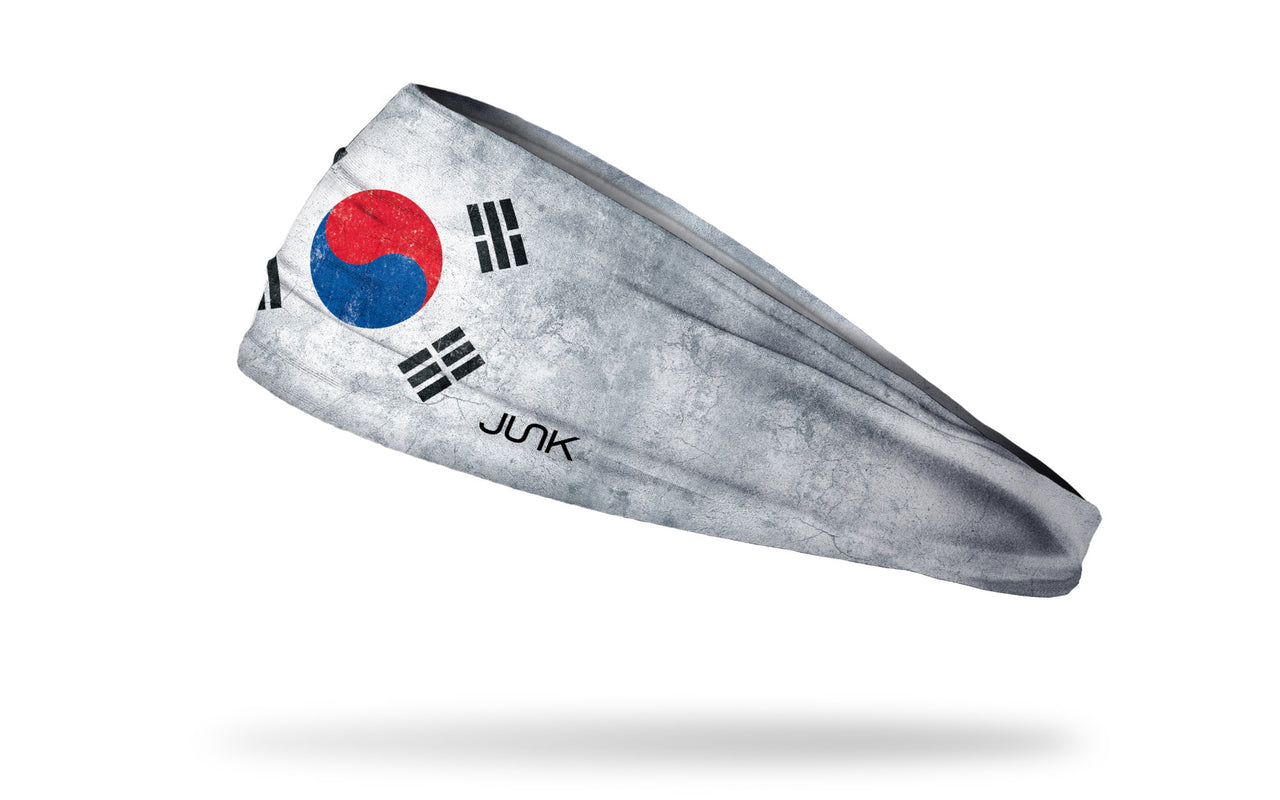 South Korea Grunge Flag Headband - View 1