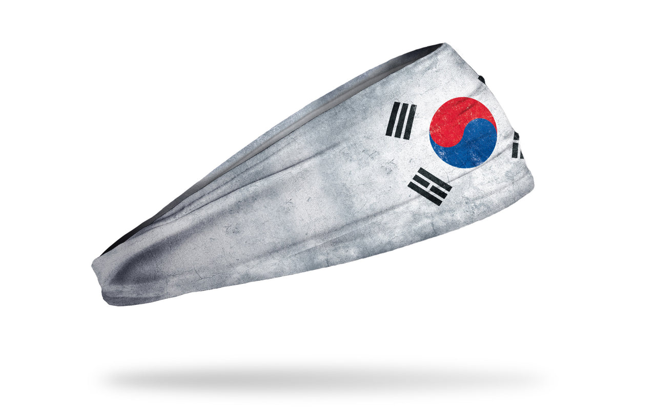 South Korea Grunge Flag Headband - View 2