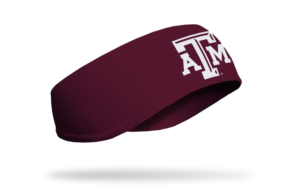 Texas A&M University: Logo Maroon Ear Warmer - View 2