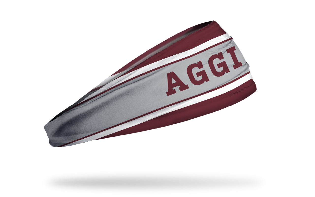 Texas A&M University: Aggies Stripe Headband - View 2