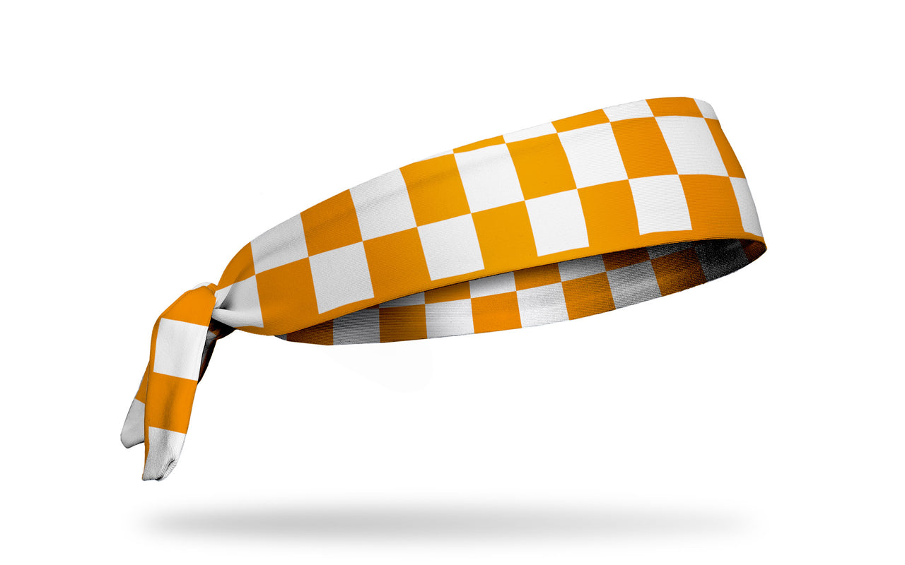 University of Tennessee: Checkerboard Tie Headband - View 2