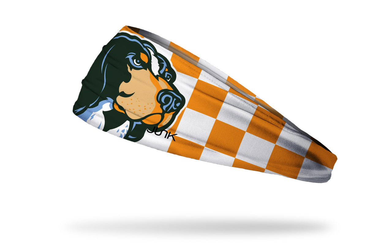 University of Tennessee: Smokey Checkered Headband - View 1