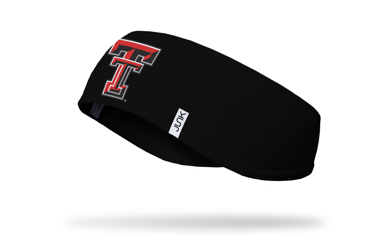 Texas Tech University: Logo Black Ear Warmer - View 1