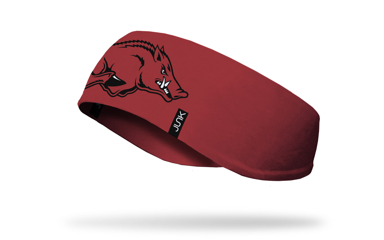 University of Arkansas: Razorback Cardinal Ear Warmer - View 1