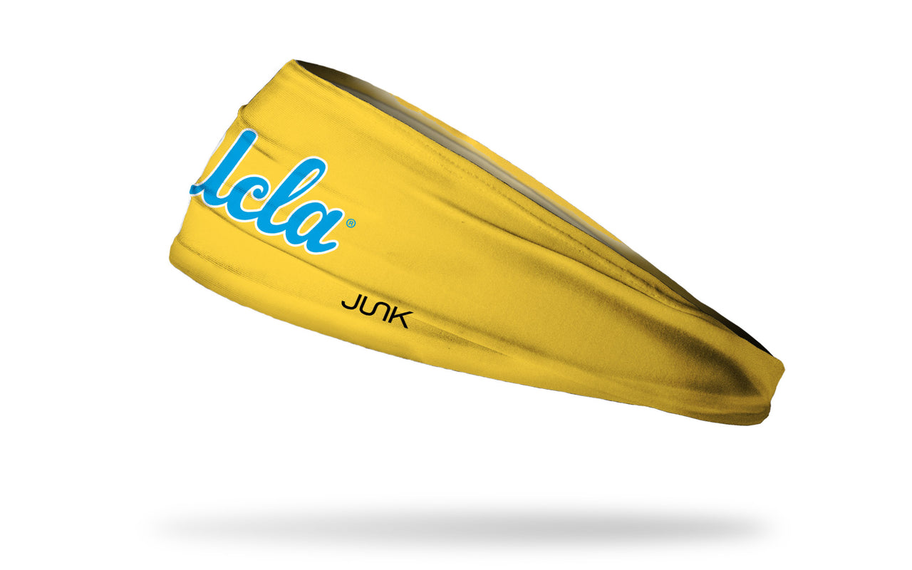 UCLA: Wordmark Gold Big Bang Lite Headband - View 1