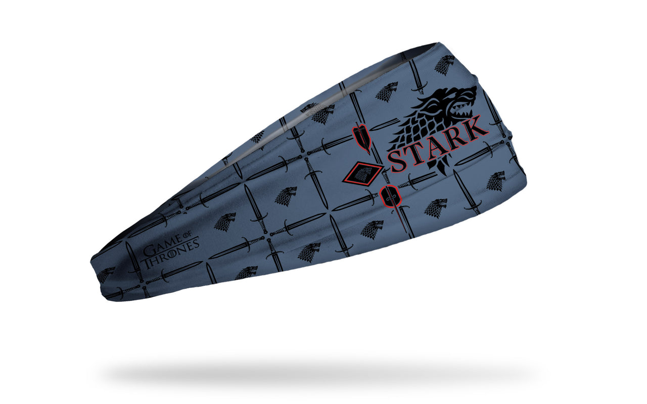 Game of Thrones: Stark Pattern Headband - View 1