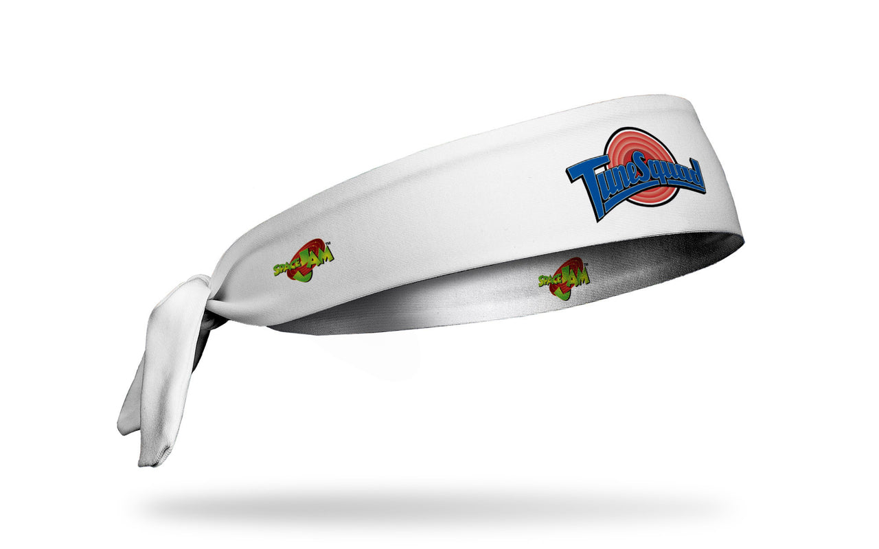 Space Jam: Tune Squad Logo White Flex Tie Headband - View 2