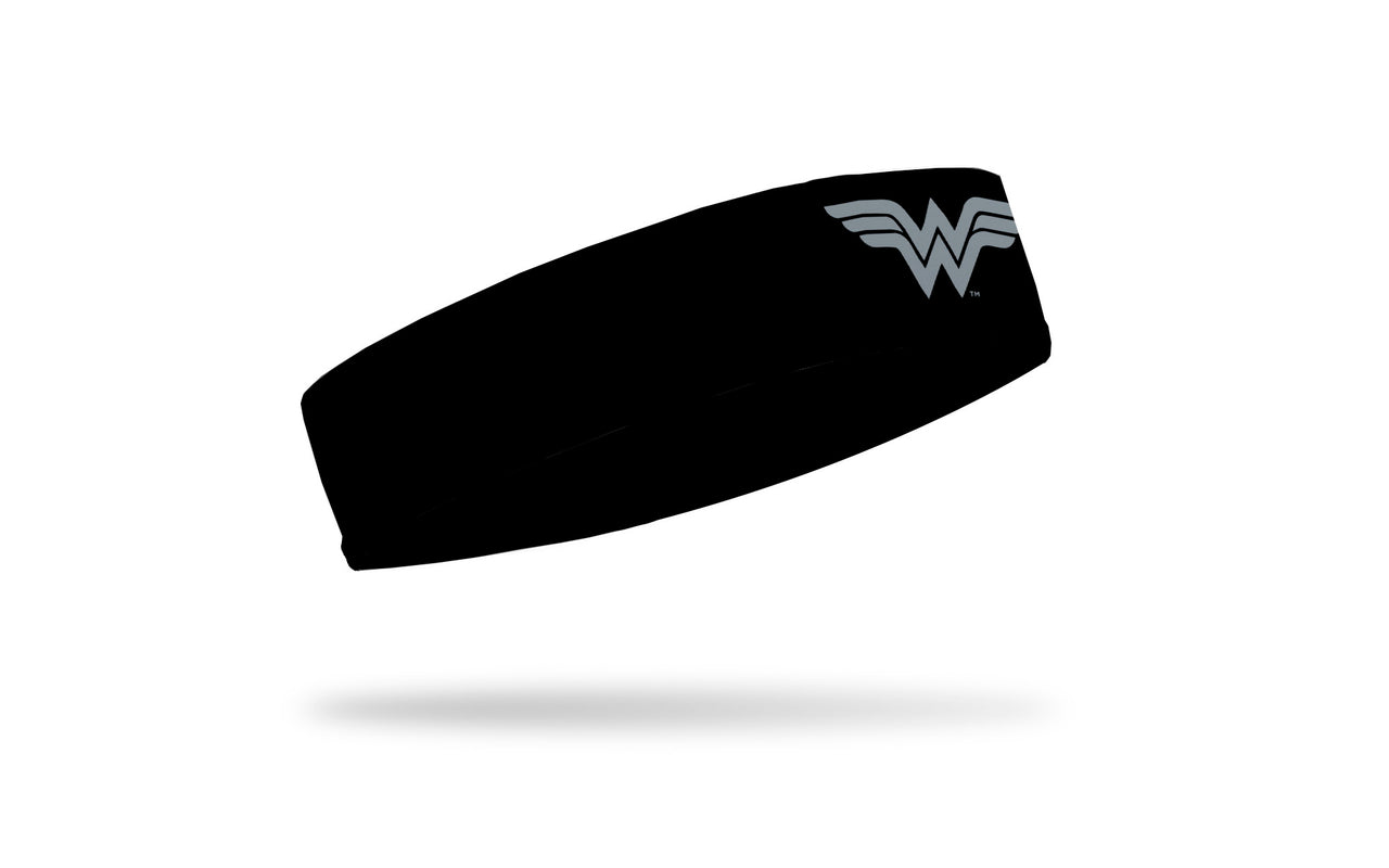 Wonder Woman: Gray Logo Baller Headband - View 2