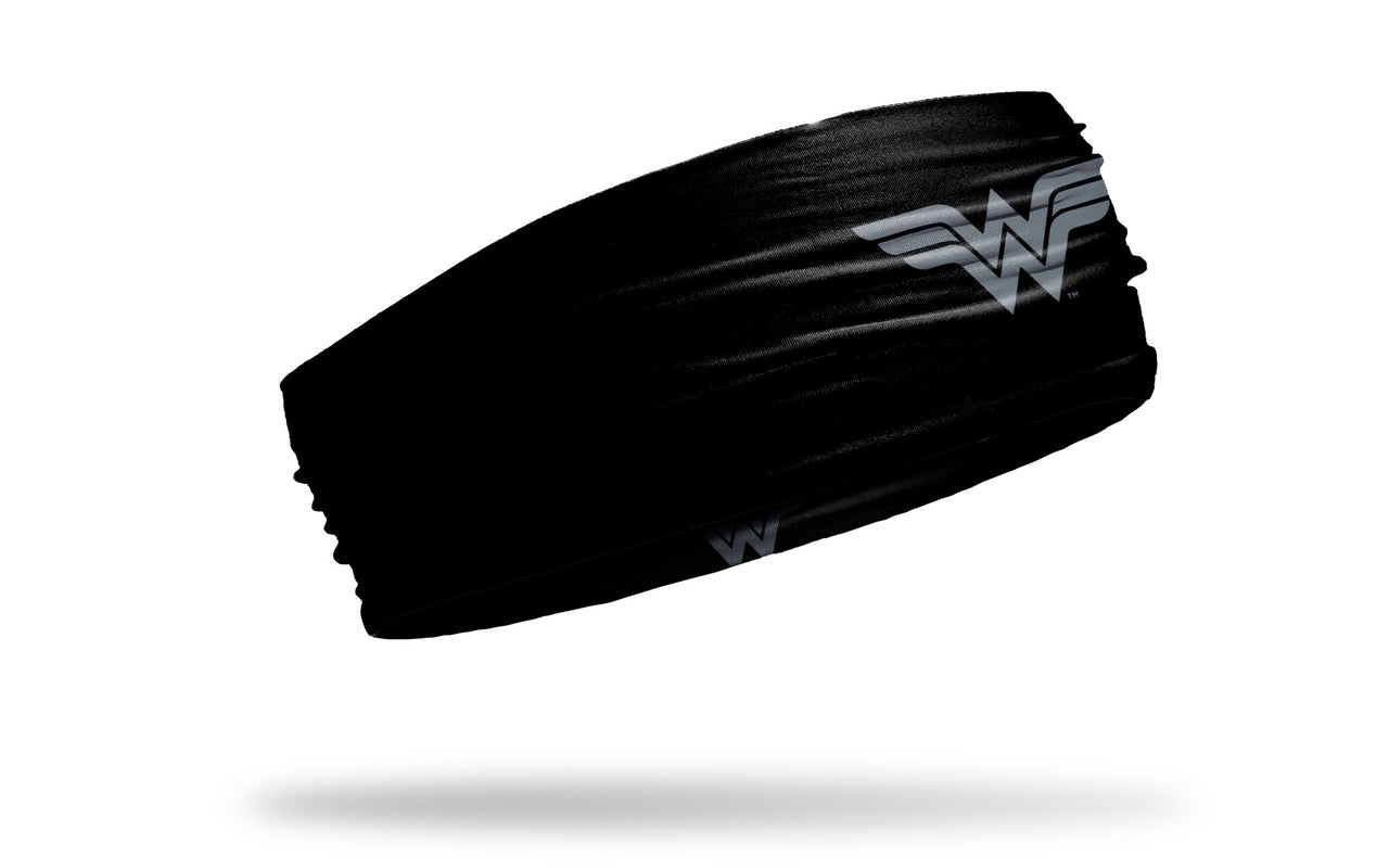 Wonder Woman: Gray Logo Big Bang Headband - View 2