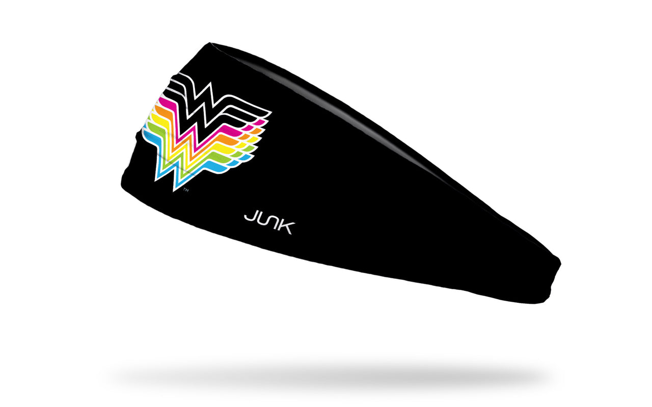 Wonder Woman: Rainbow Logo Fade Headband - View 1