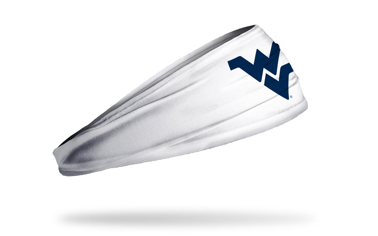 West Virginia University: Logo White Big Bang Lite Headband - View 2