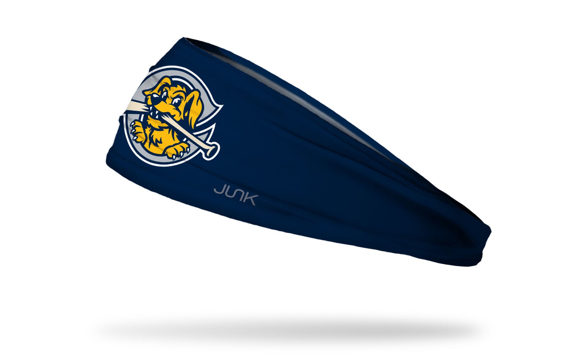 Charleston RiverDogs: Logo Navy Big Bang Lite Headband - View 1