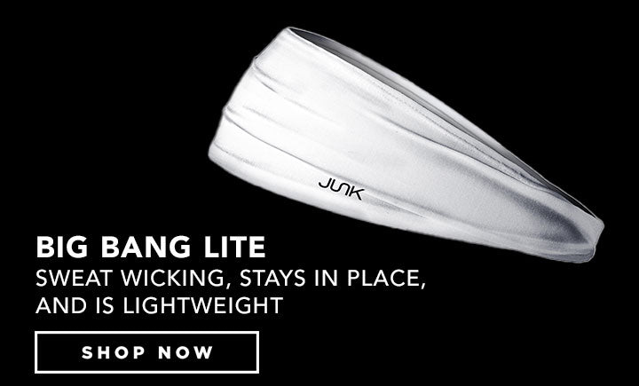 Big Bang Lite- Sweat Wicking, Stays in Place, and is lightweight