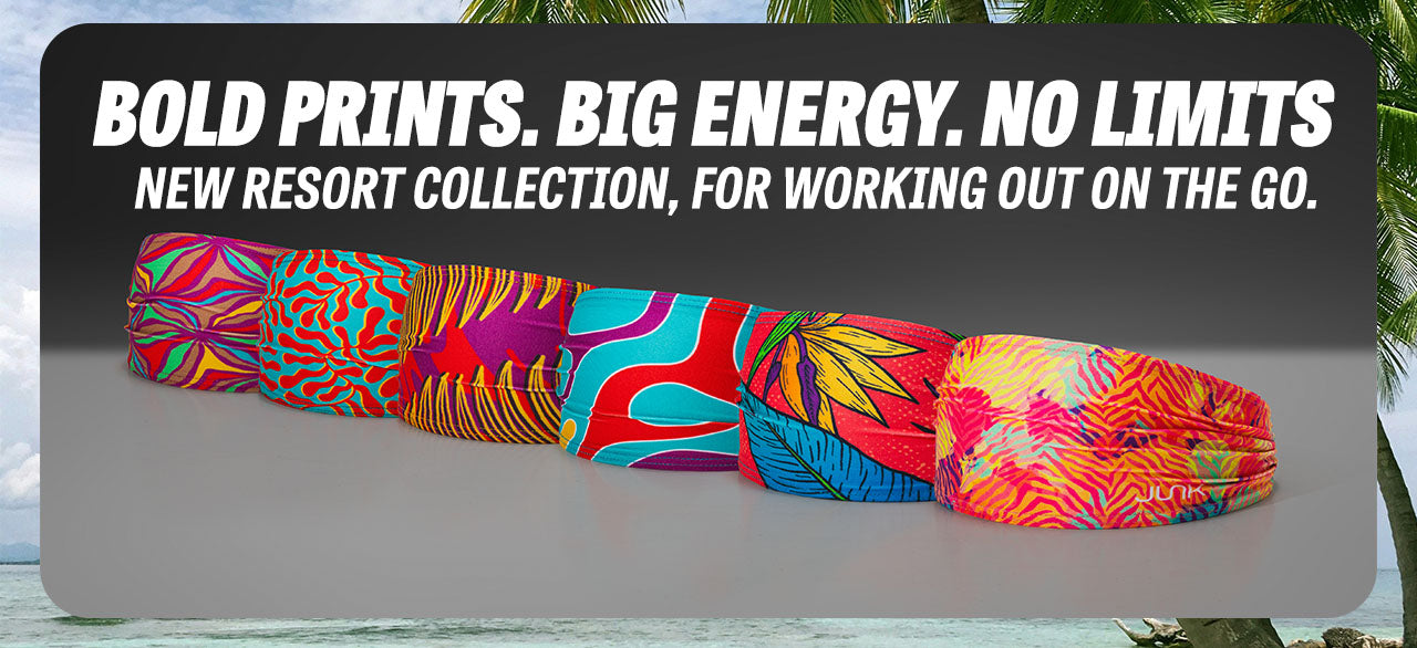 Bold Prints, Big Energy, No Limits. New Resort Collection, for working out on the go. Shop Now