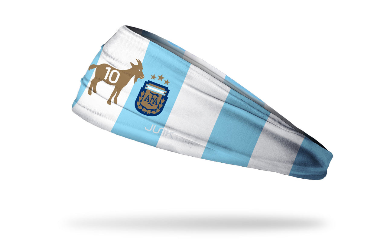 Argentina Football Association: Messi GOAT Big Bang Lite Headband - View 1