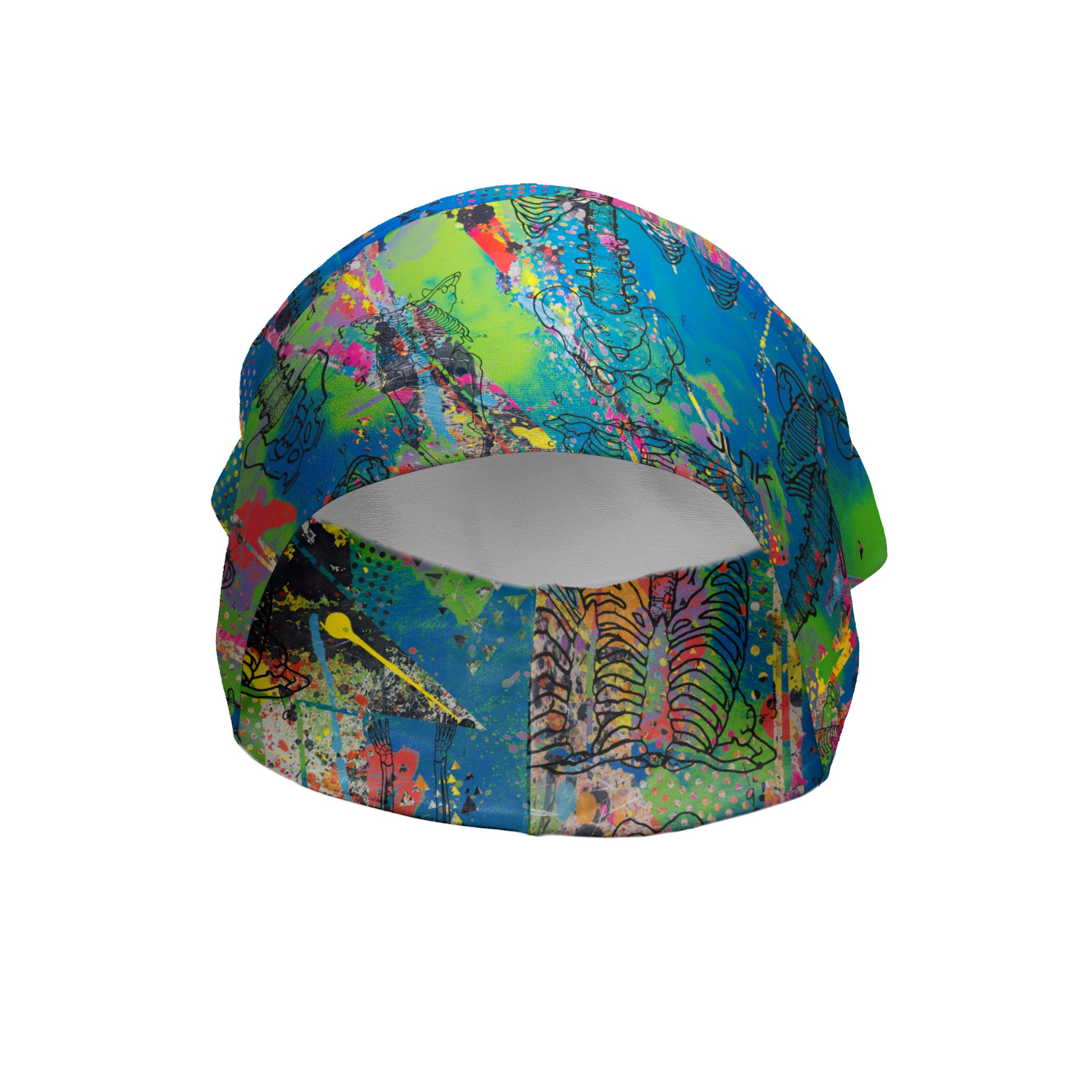 Dr. Betsy Grunch: Anatomical Euro Scrub Cap - View 4