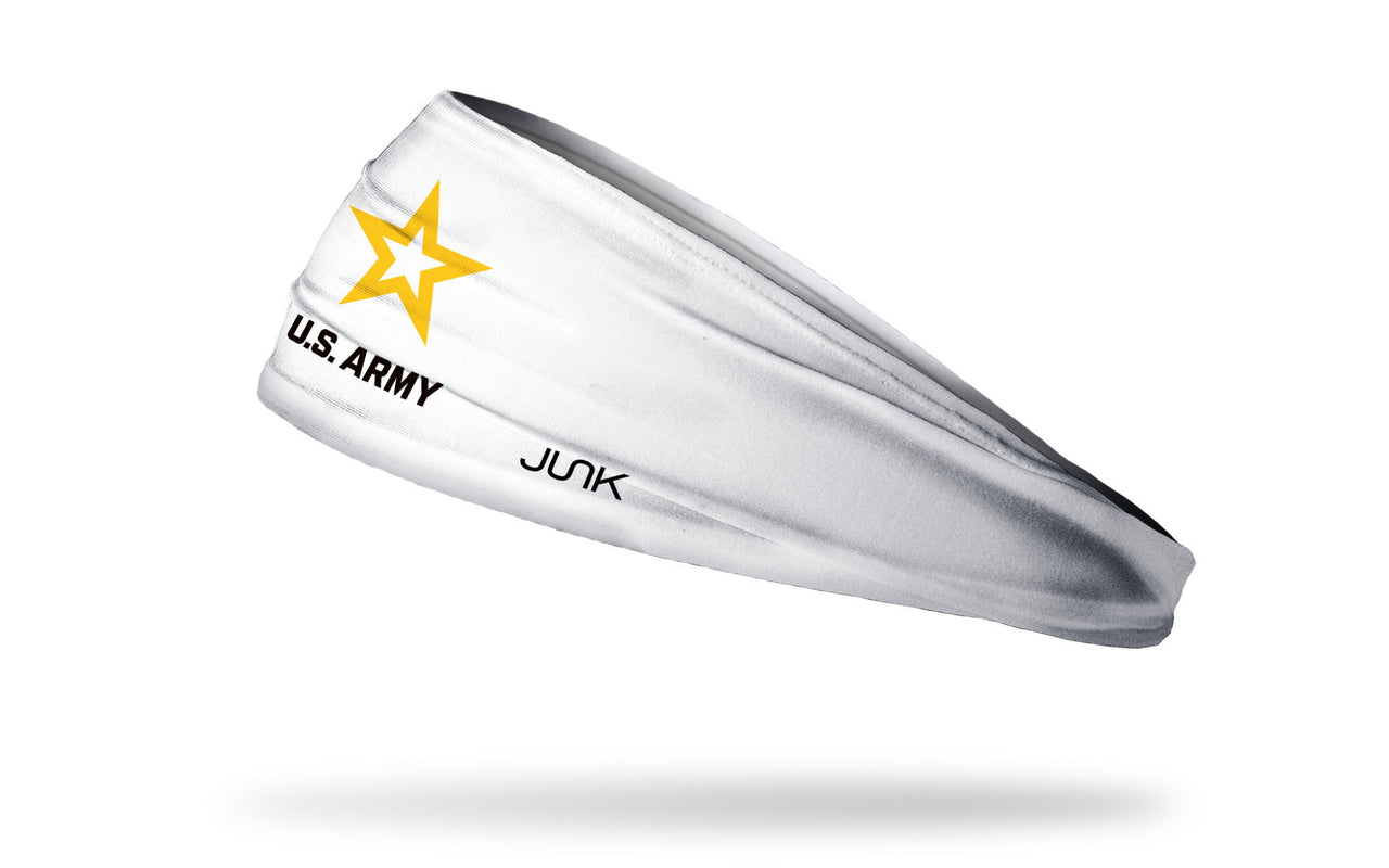 Army: Logo White Headband