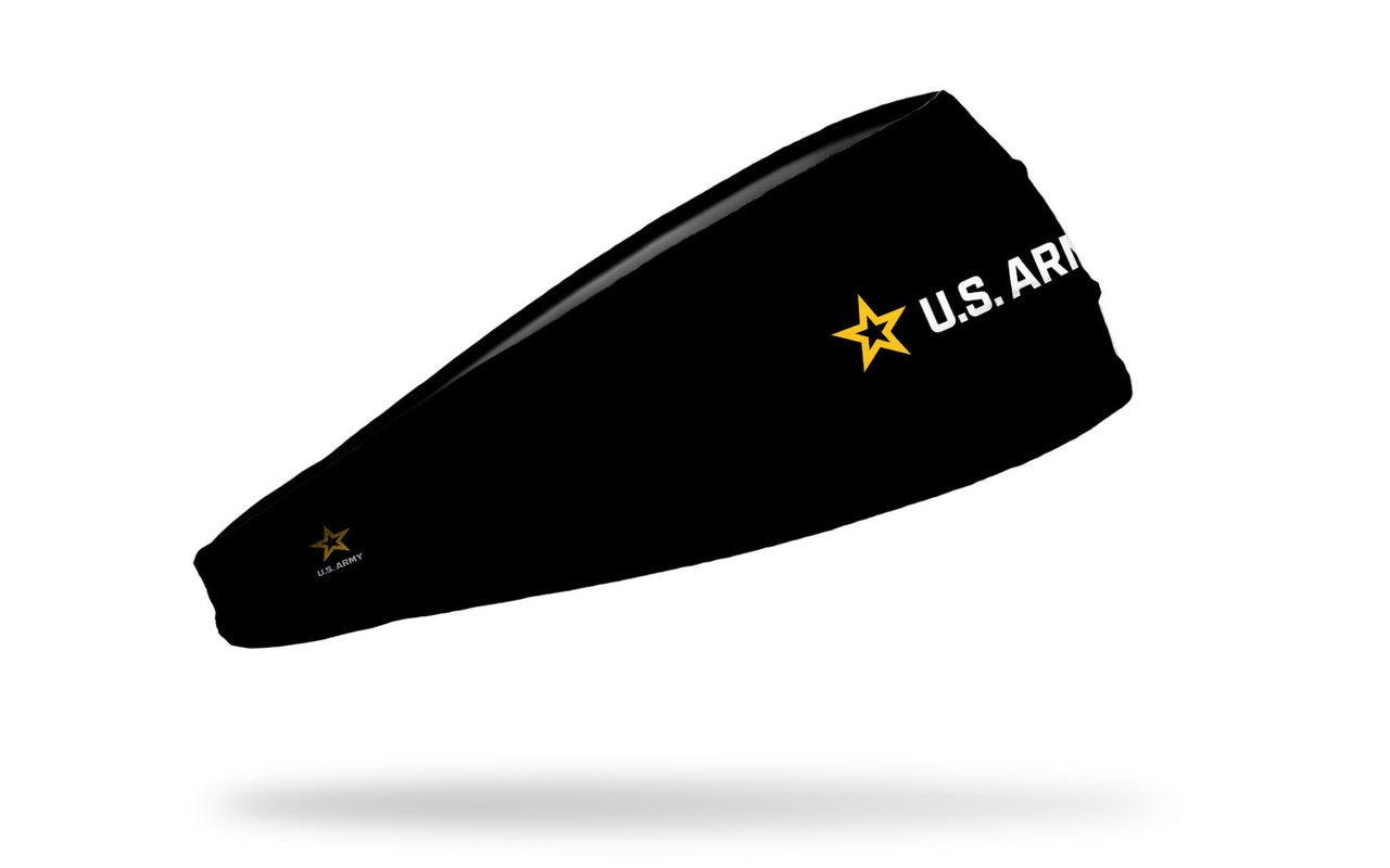Army: Wordmark Black Big Bang Lite Headband - View 2