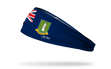 British Virgin Island Flag Big Bang Lite Headband - View 1