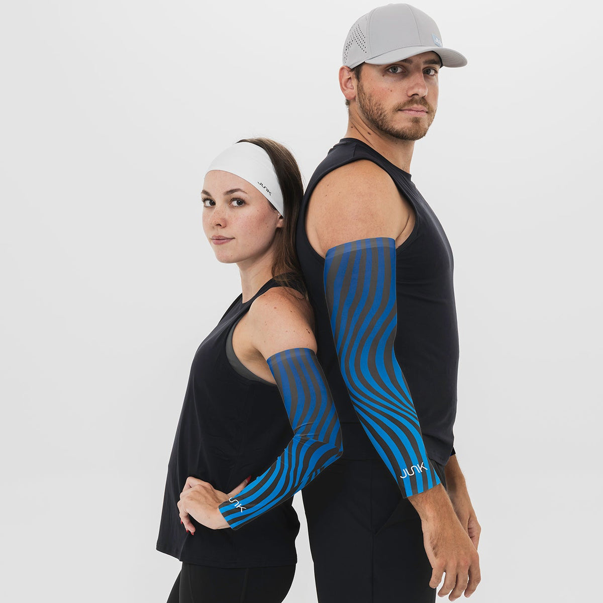 Bubblegum Blue Wave Arm Sleeve - View 1