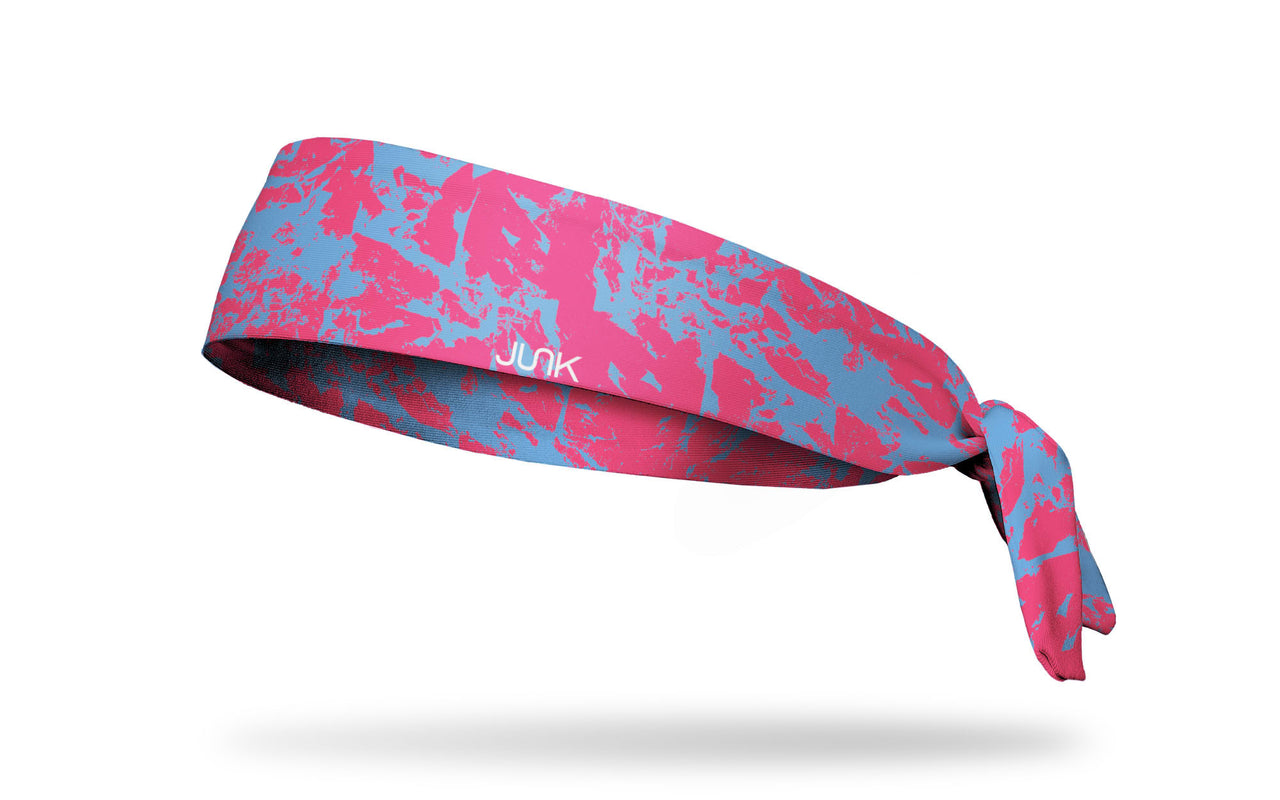 Bubblegum Blue Flex Tie Headband - View 1