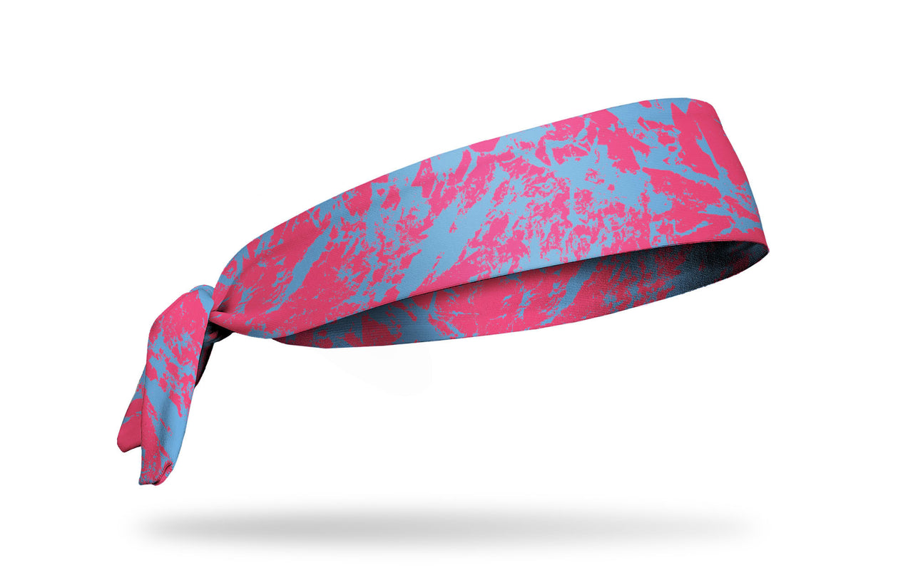 Bubblegum Blue Flex Tie Headband - View 2