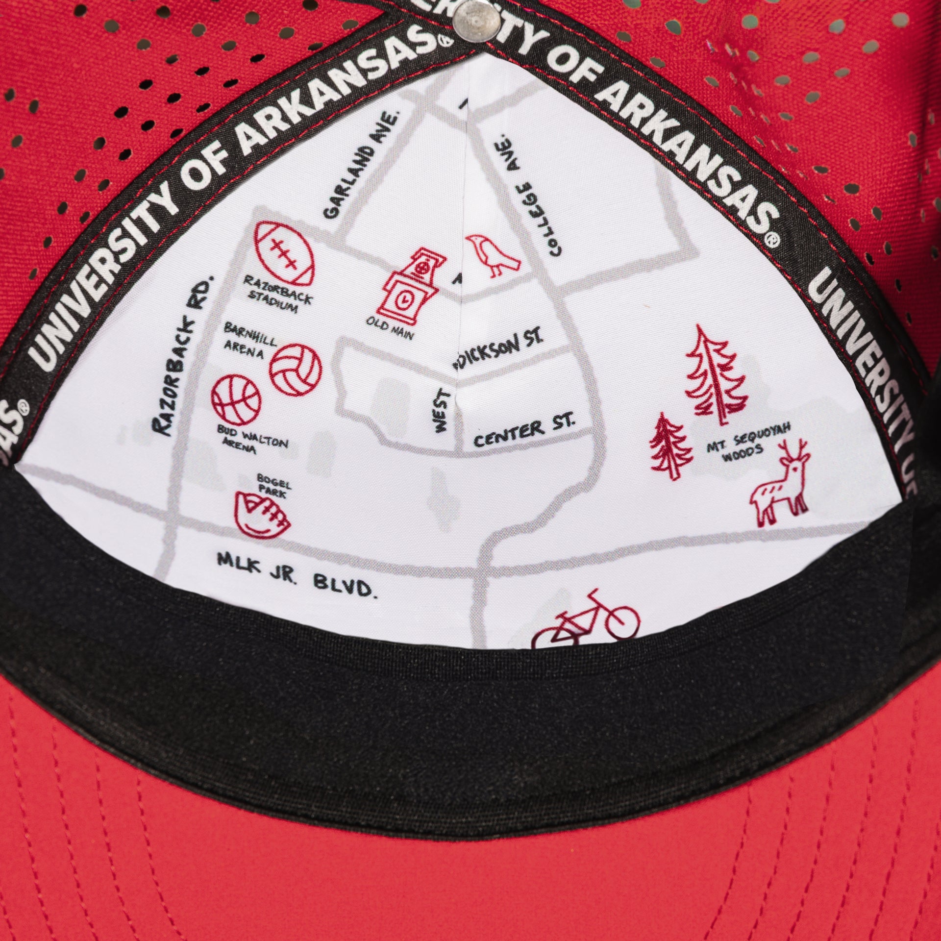 University of Arkansas: Apex Hat Cardinal - View 6
