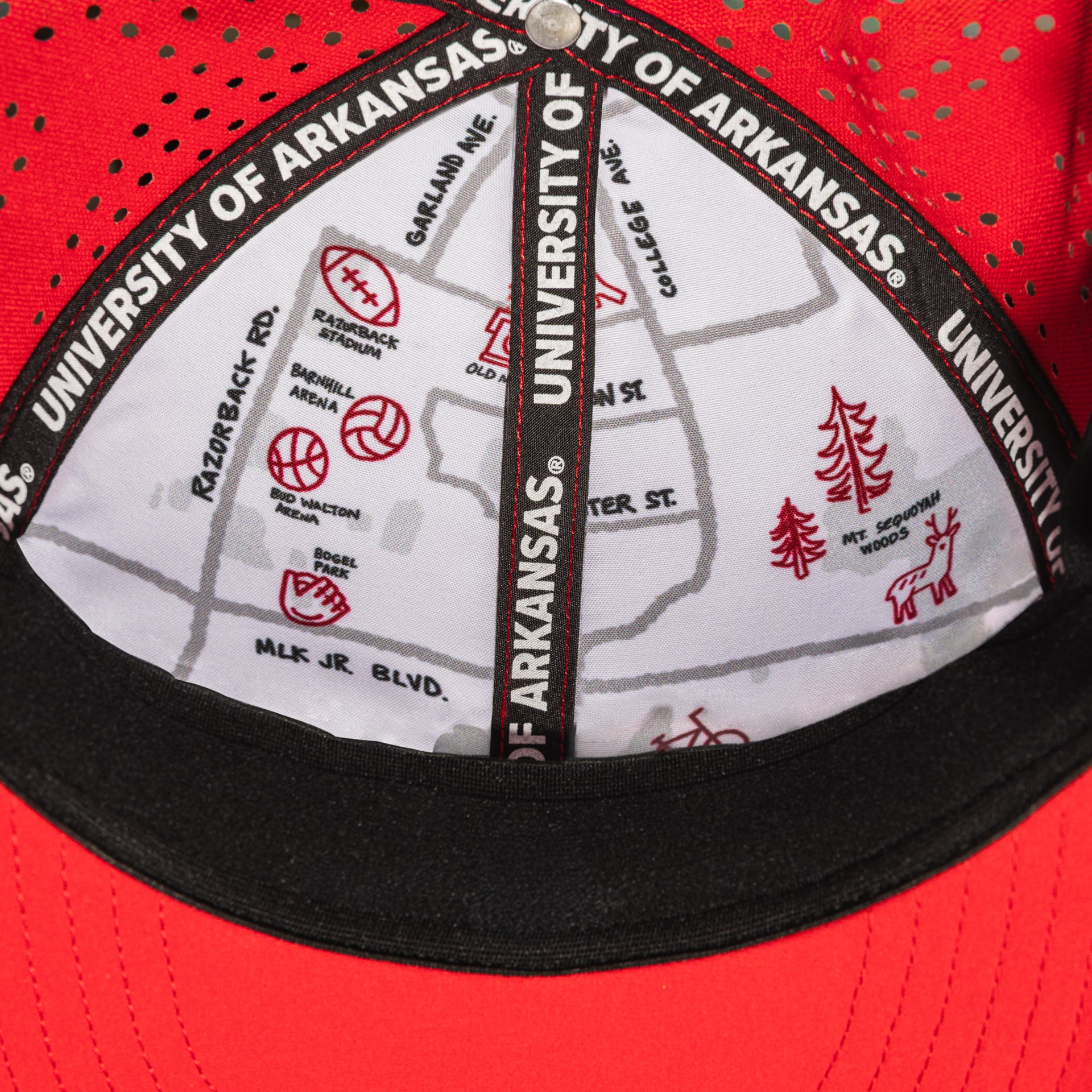 University of Arkansas: Surge Hat Cardinal - View 6