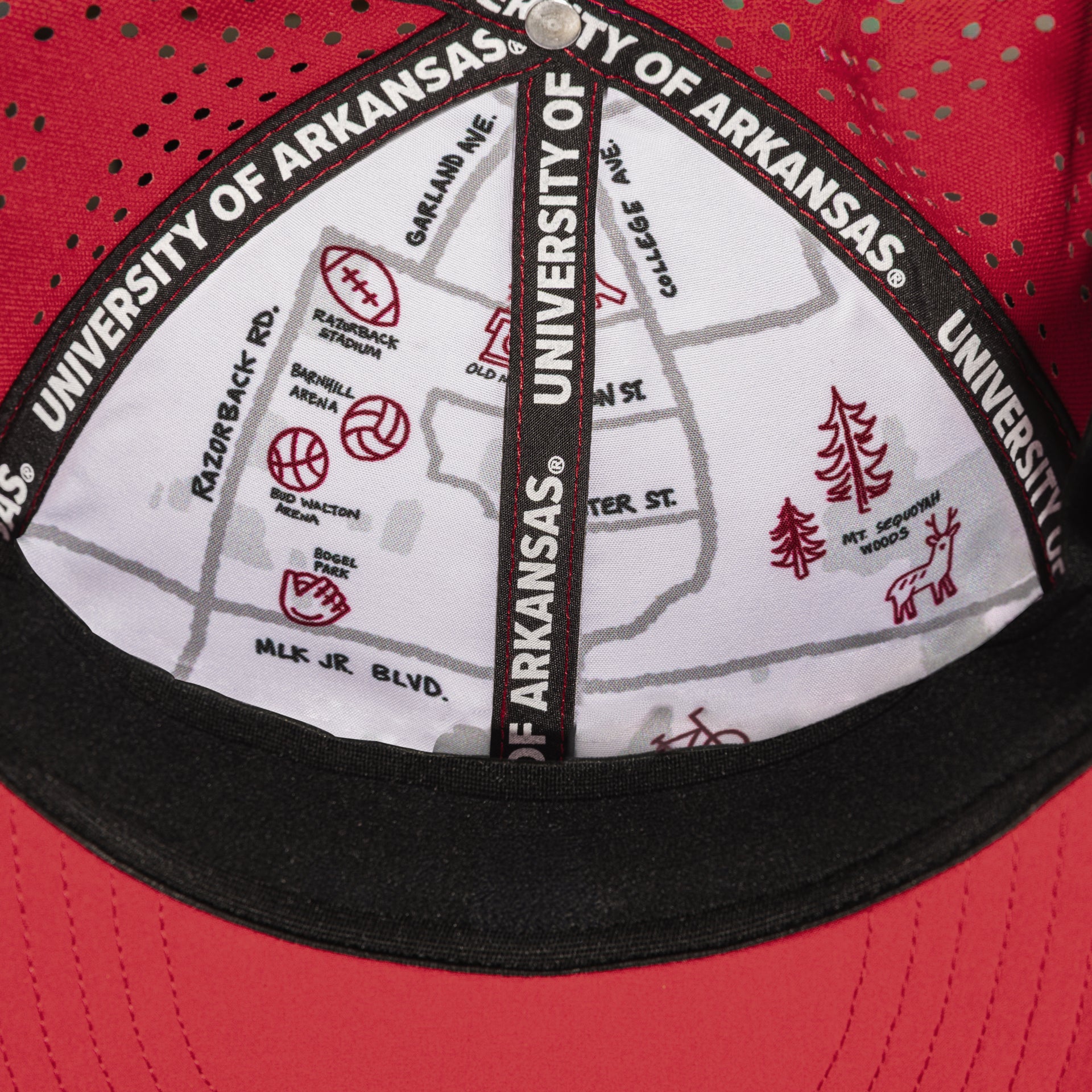 University of Arkansas: Surge Hat Cardinal - View 6