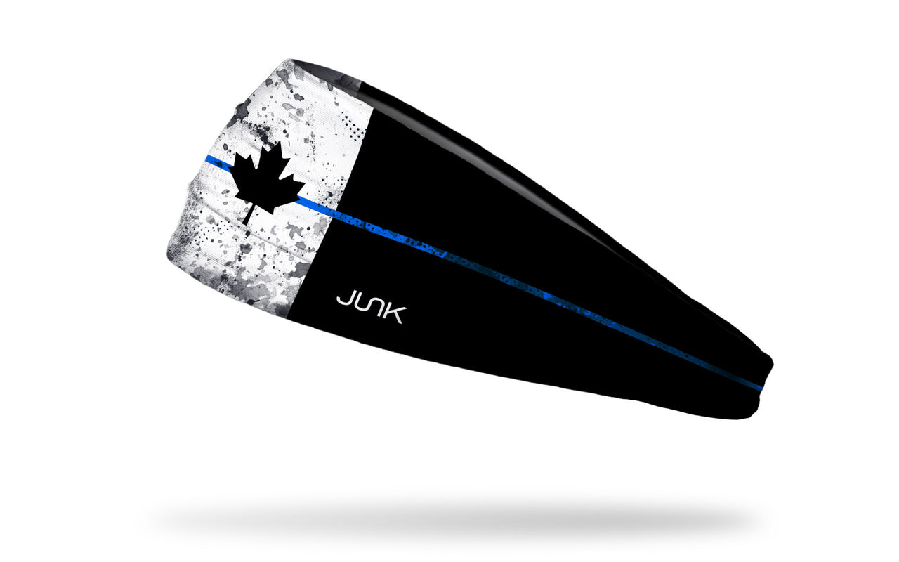Canada Flag: Thin Blue Big Bang Lite Headband - View 1