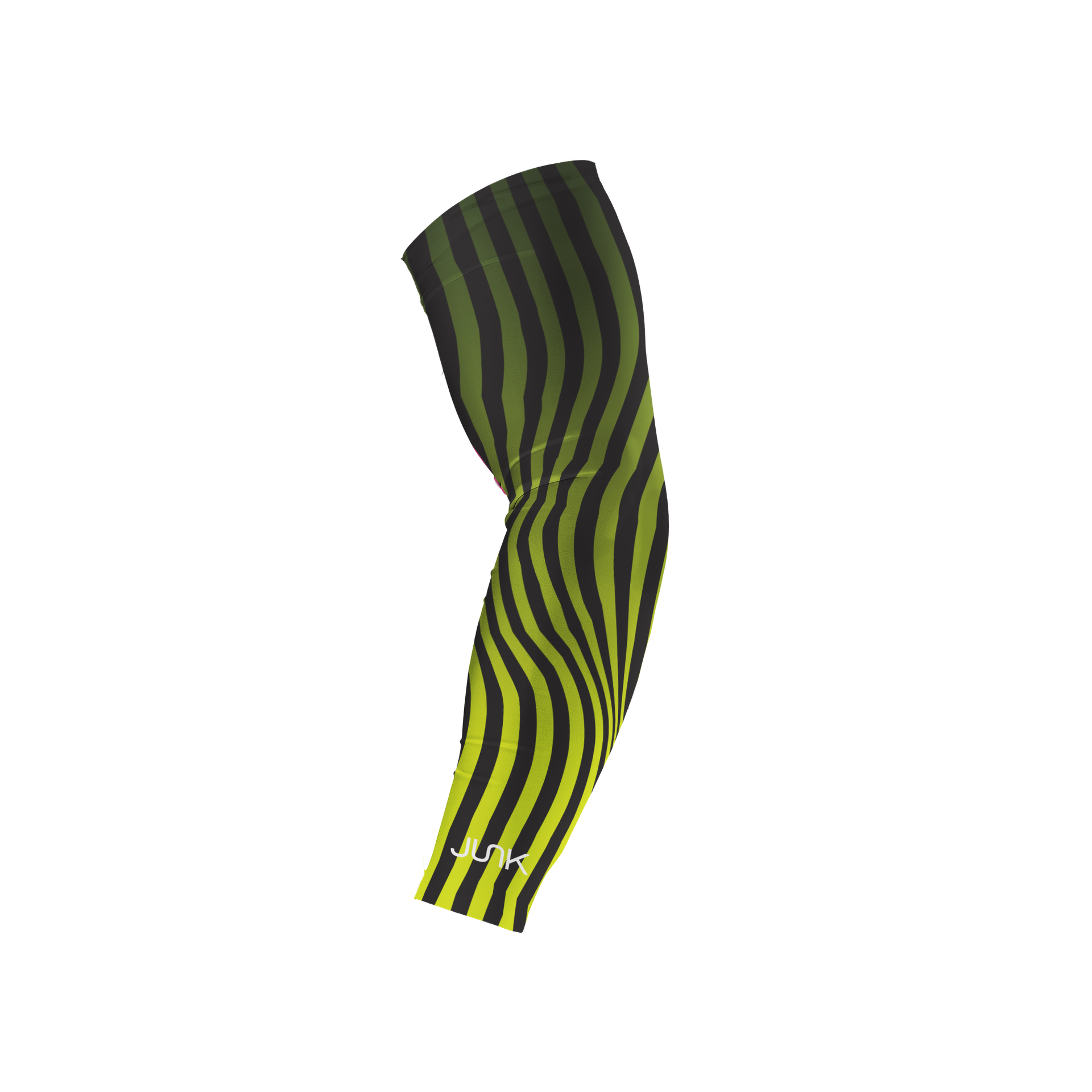 Chartreuse Wave Arm Sleeve - View 2