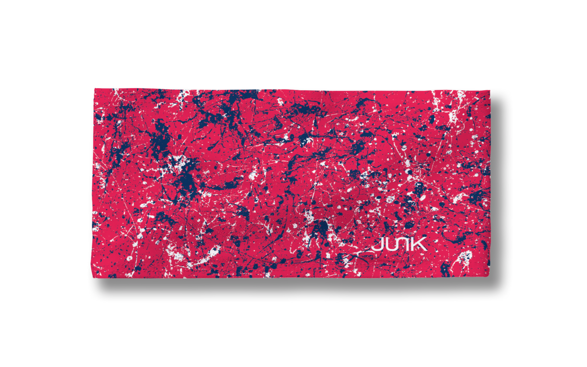 Red Navy Splatter Big Bang Lite Headband - View 3