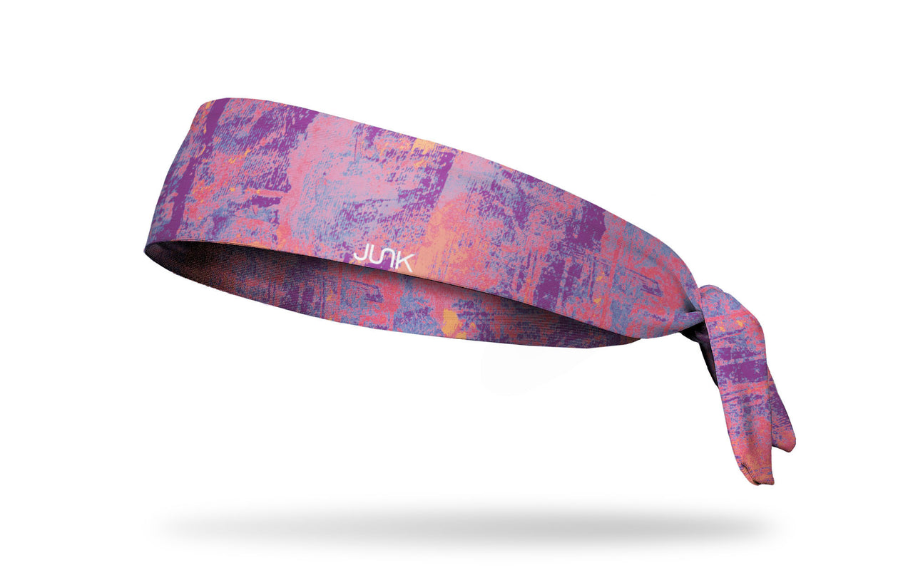 Colorful Canvas Flex Tie Headband - View 1