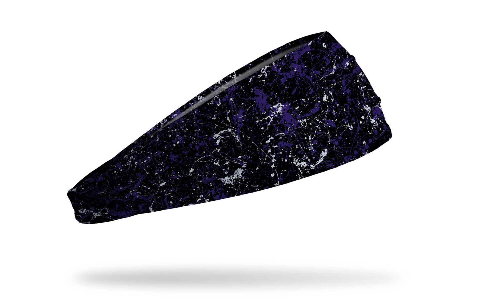 Purple Silver Splatter Big Bang Lite Headband - View 2