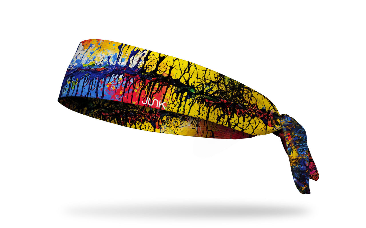 Cracked Color Tie Headband