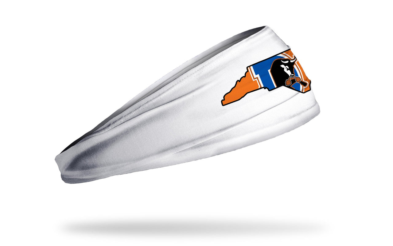 Durham Bulls: State White Big Bang Lite Headband - View 2