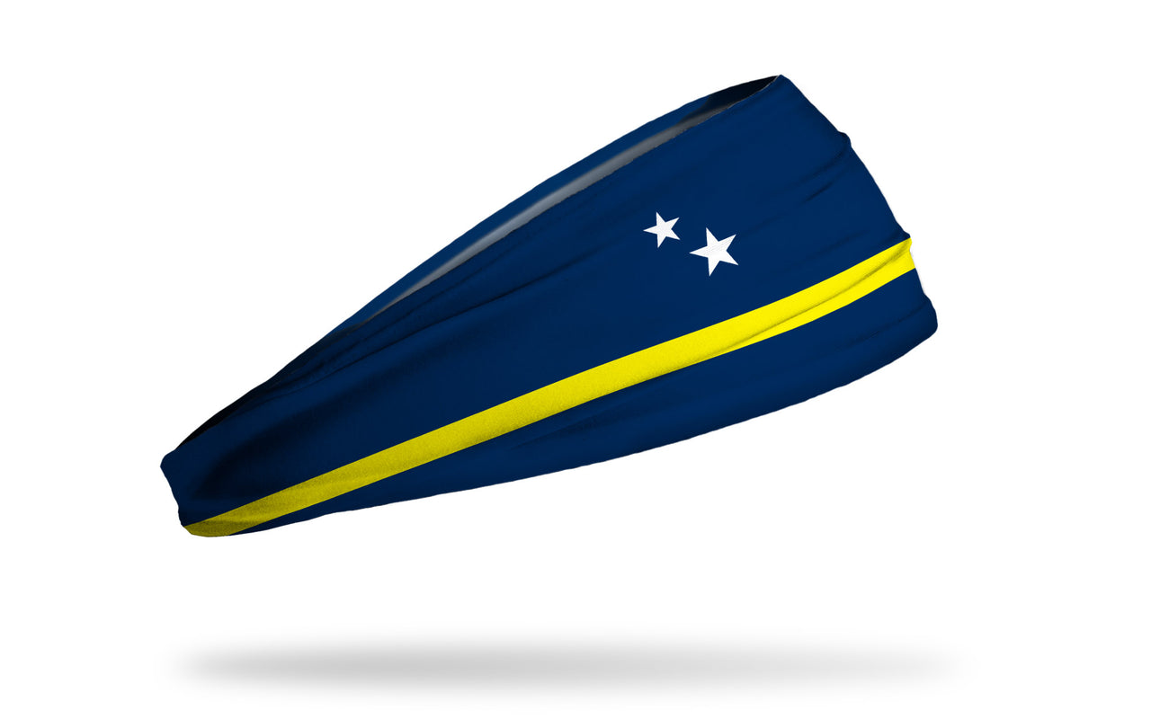 Curacao Flag Big Bang Lite Headband