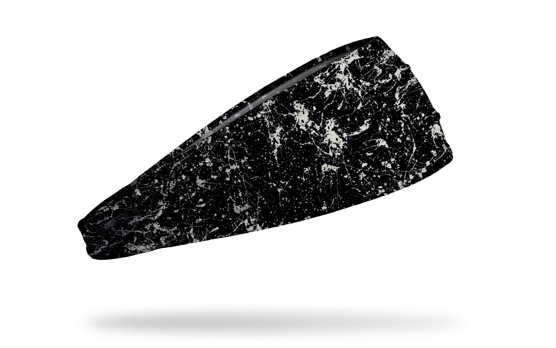 Black Silver White Splatter Big Bang Lite Headband - View 2