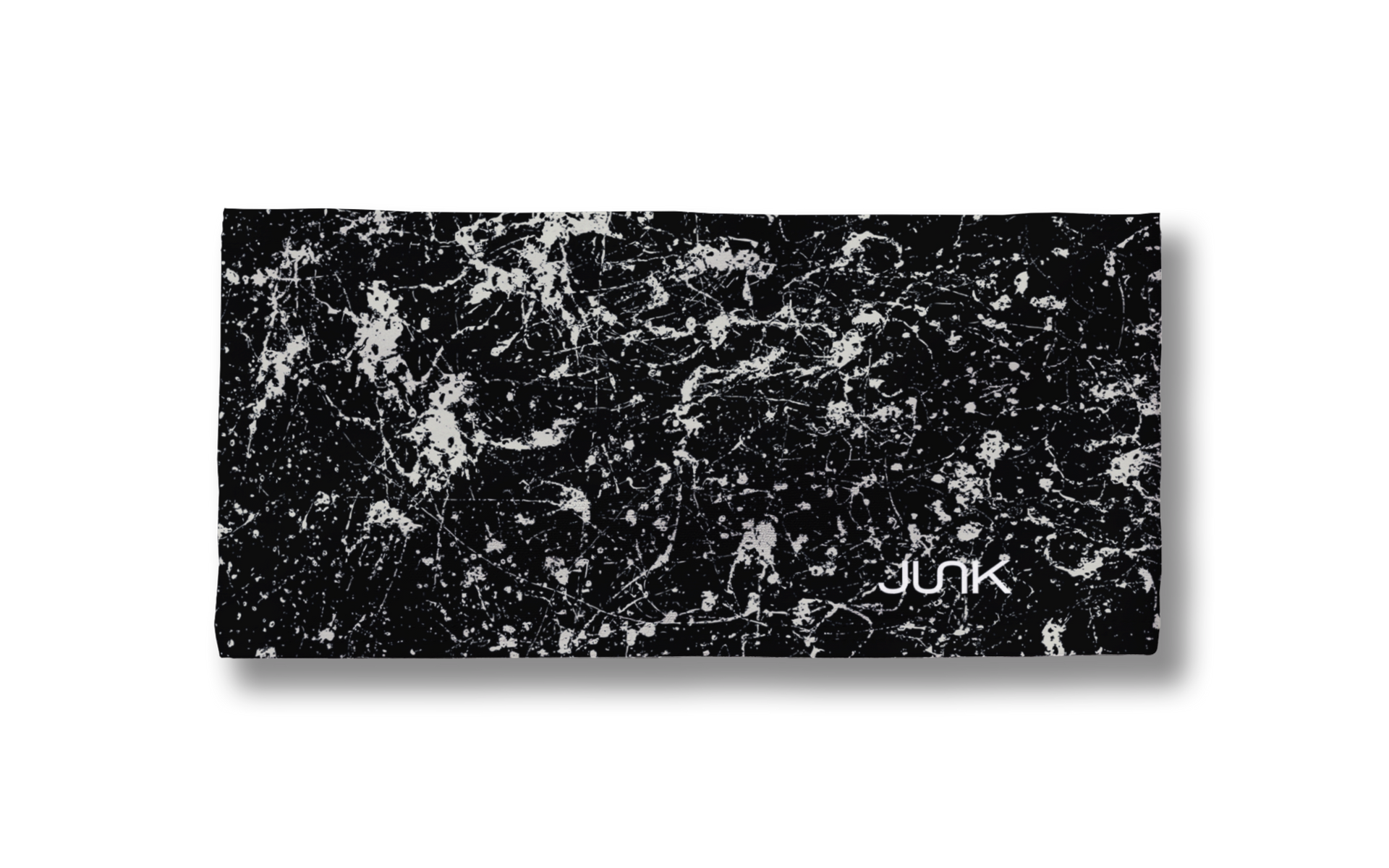 Black Silver White Splatter Big Bang Lite Headband - View 3