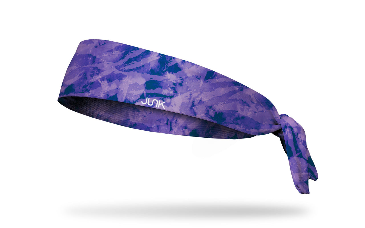 Digital Lavender Tie Headband - View 1