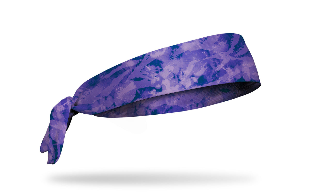 Digital Lavender Tie Headband - View 2