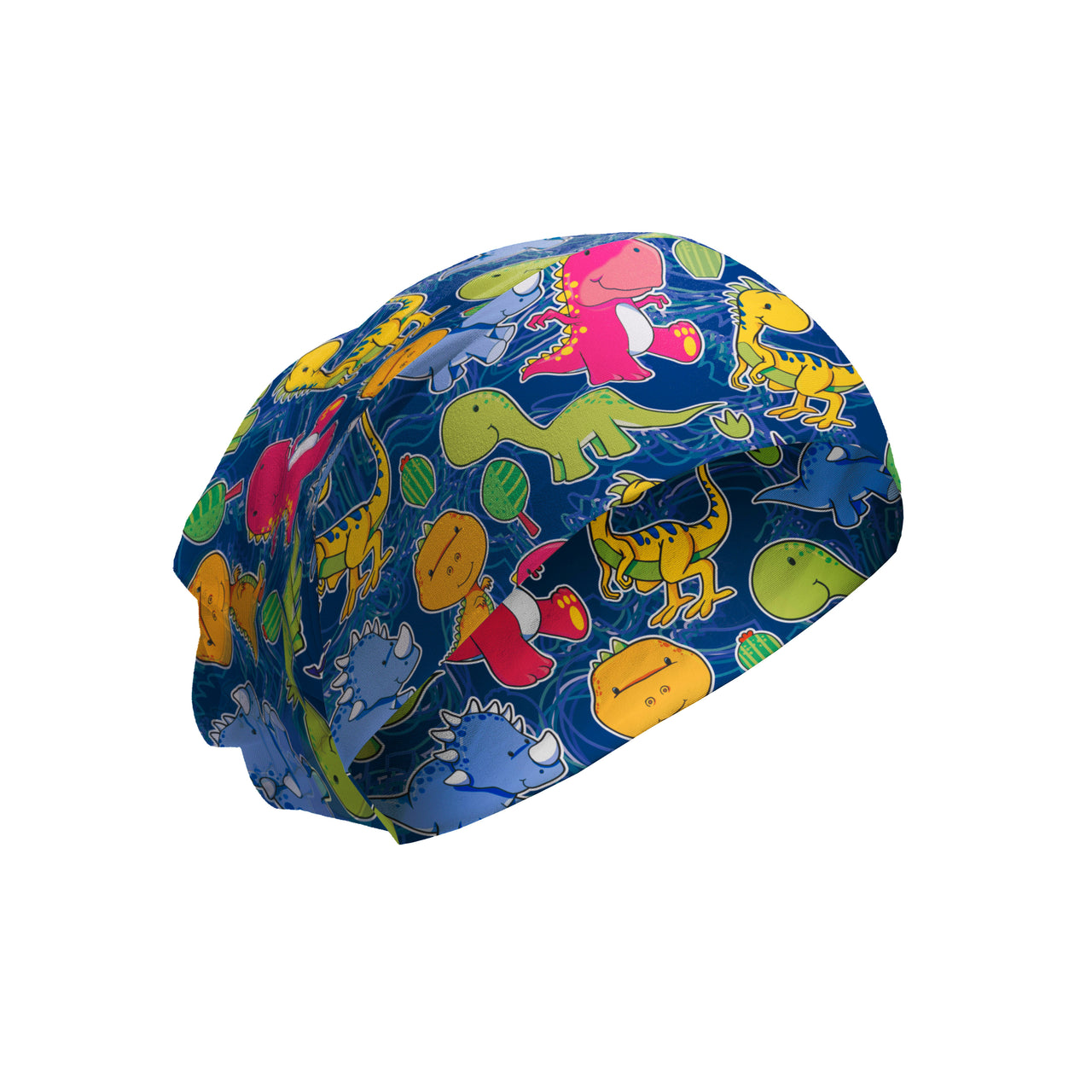 Dino Dance Party Euro Scrub Cap - View 2