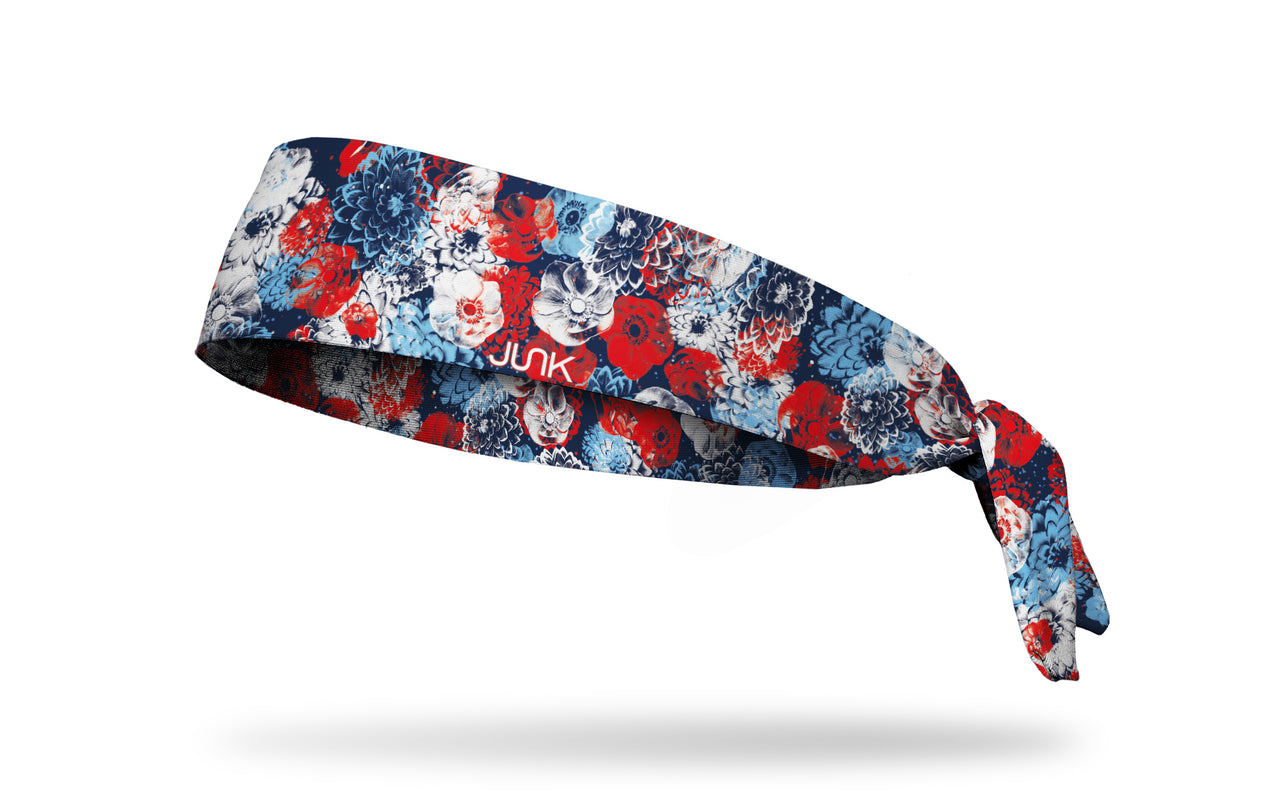 Fire Flower Tie Headband - View 1