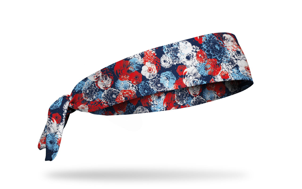 Fire Flower Tie Headband