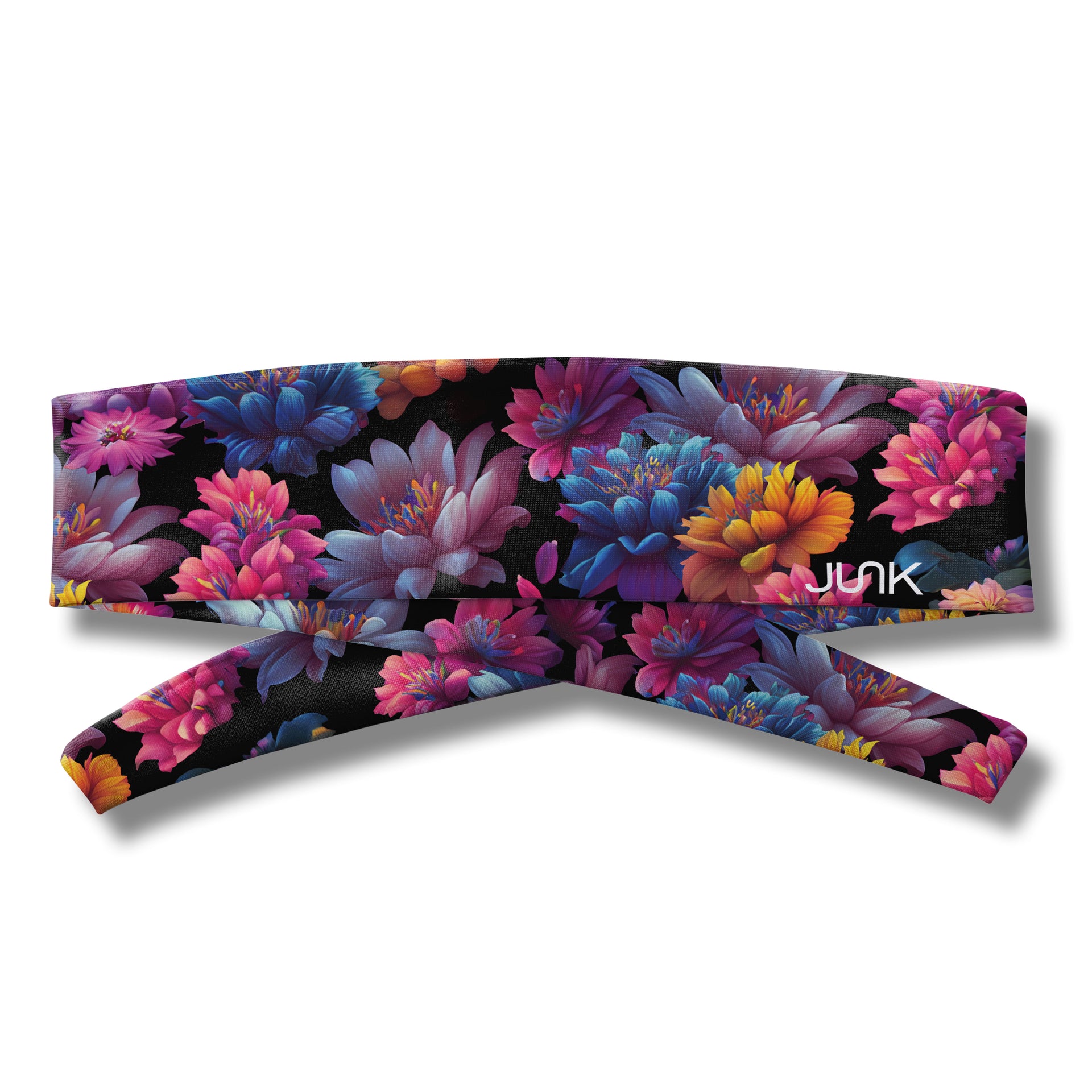 Floral Fusion Flex Tie Headband - View 3