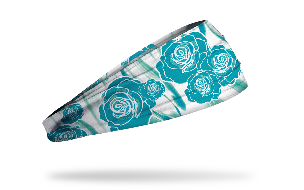 Frosted Rose Headband