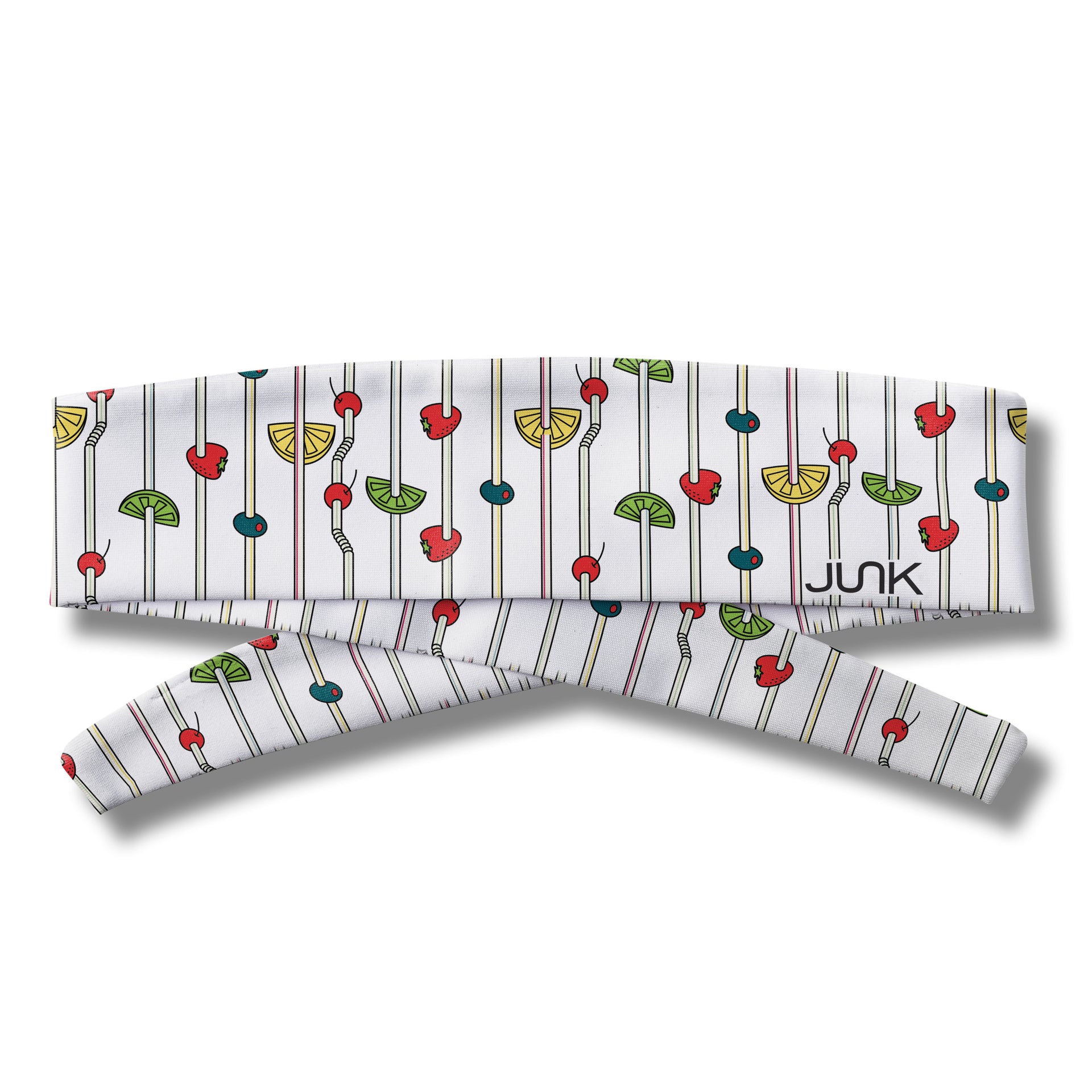 Fruit Punch Straws Flex Tie Headband - View 3